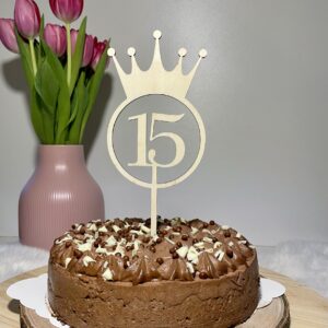 Cake Topper Kuchenaufstecker Jahreszahl